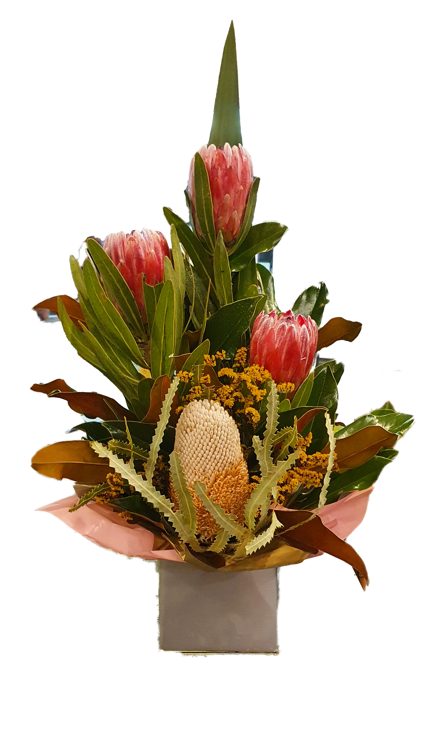 Brilliant Box Arrangement - Australian Natives