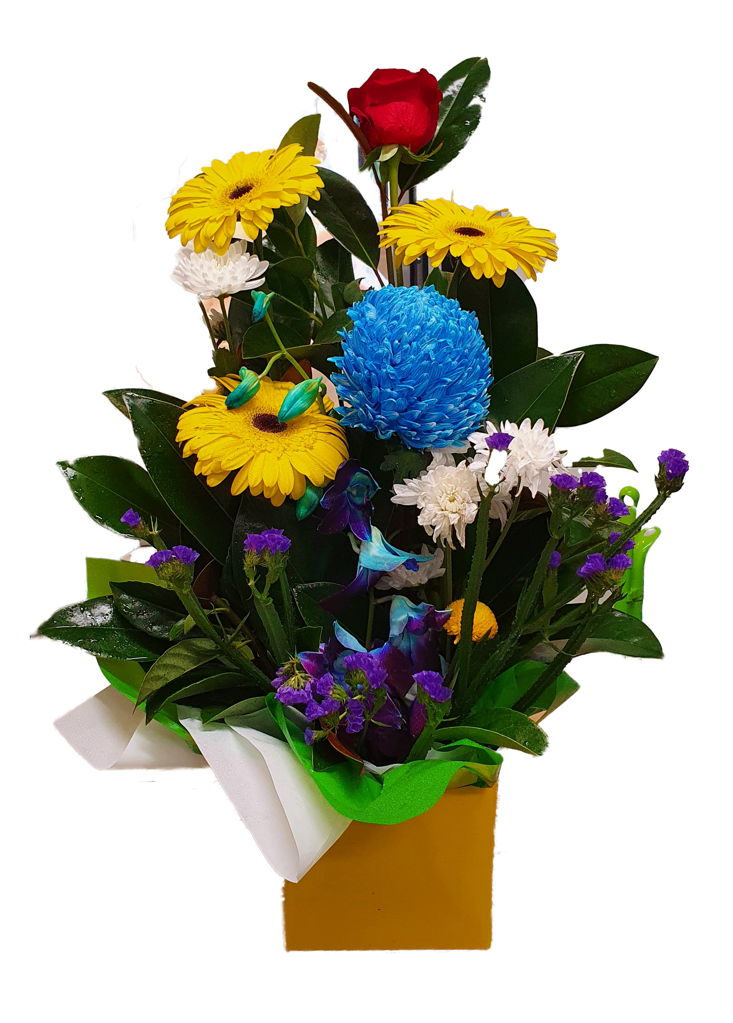 Brilliant Box Arrangement - Assorted Flowers Mix
