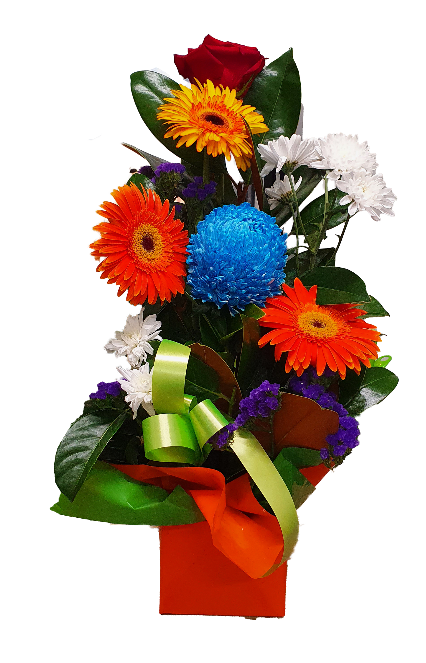 Brilliant Box Arrangement - Assorted Flowers Mix