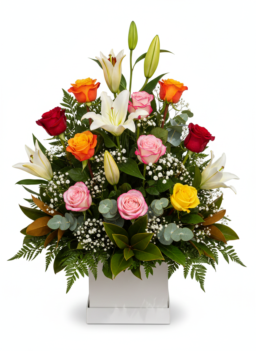 Champagne_bigboxassortedroselily