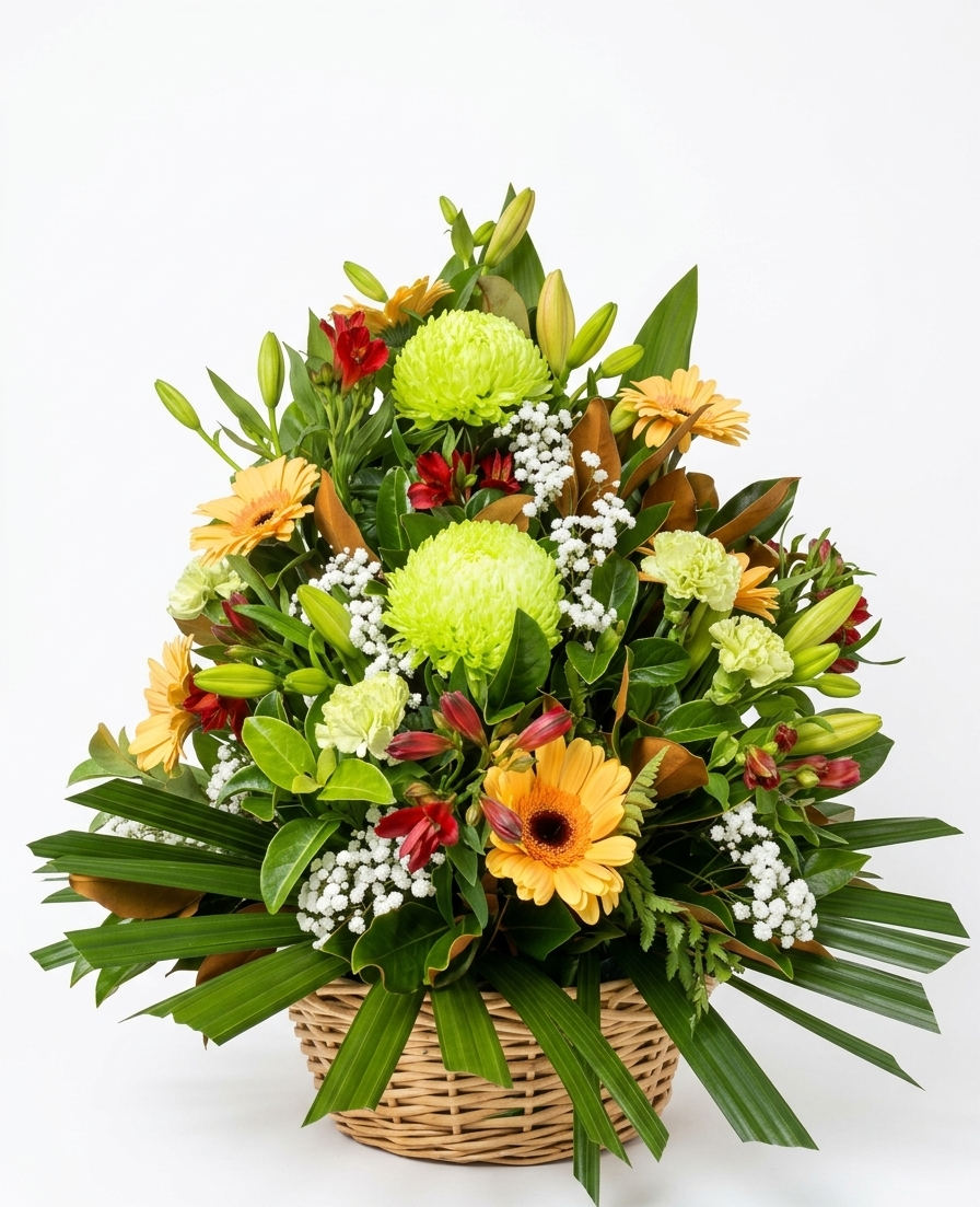 Lucia_mixedflowers_Basket