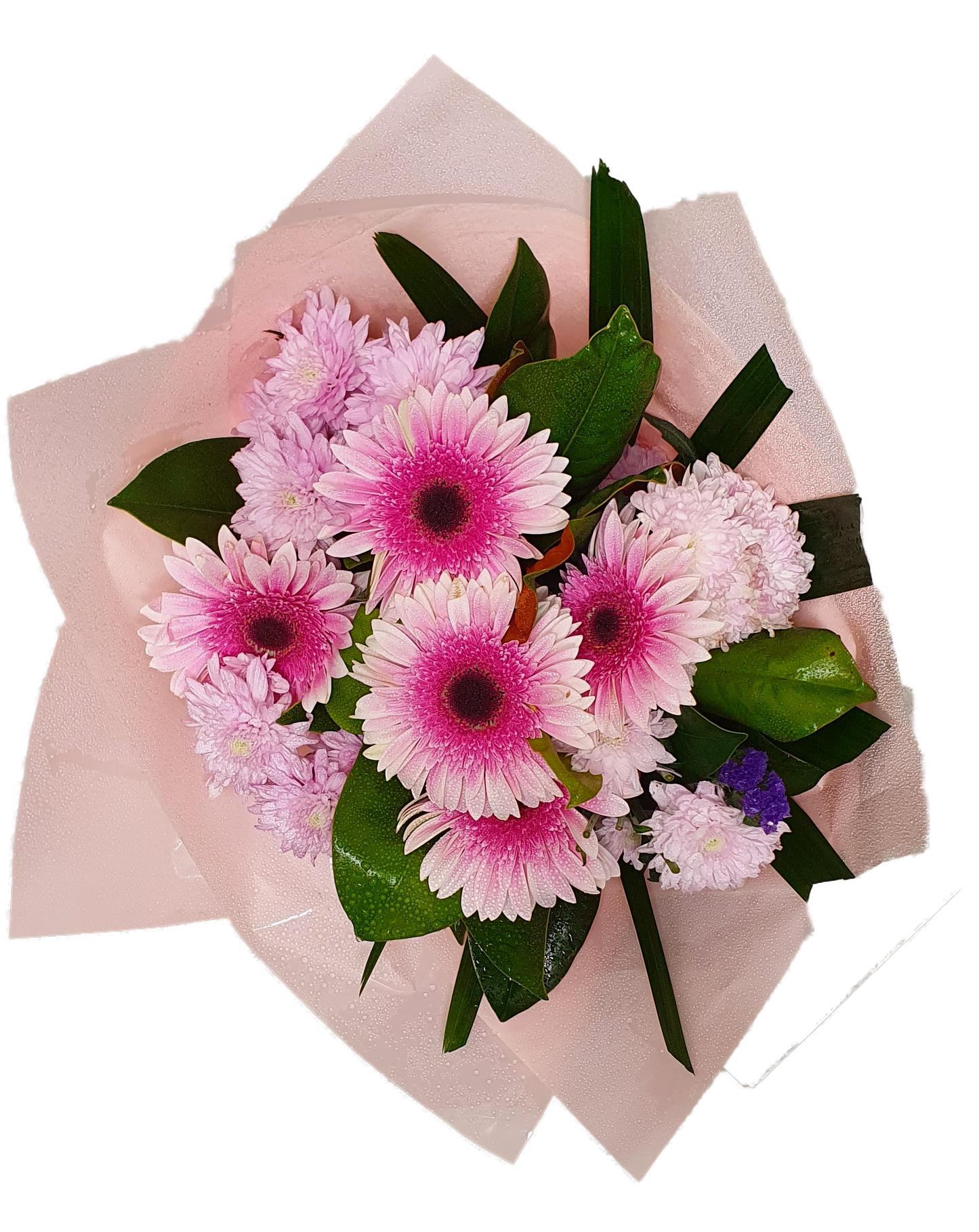 Elegant bouquet - Gerbera & assorted mix of seasonal flowers