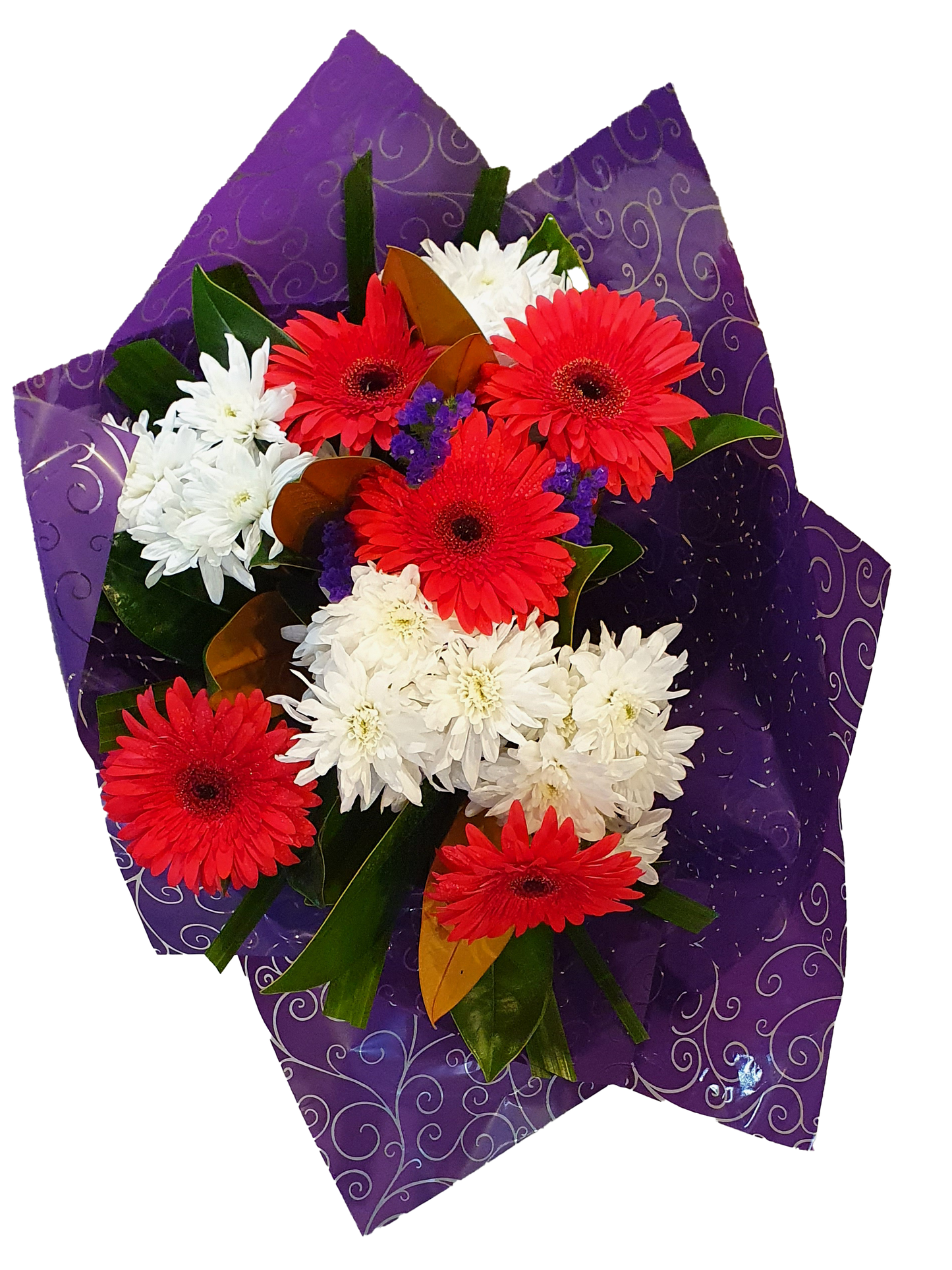 Elegant bouquet - Gerbera & assorted mix of seasonal flowers