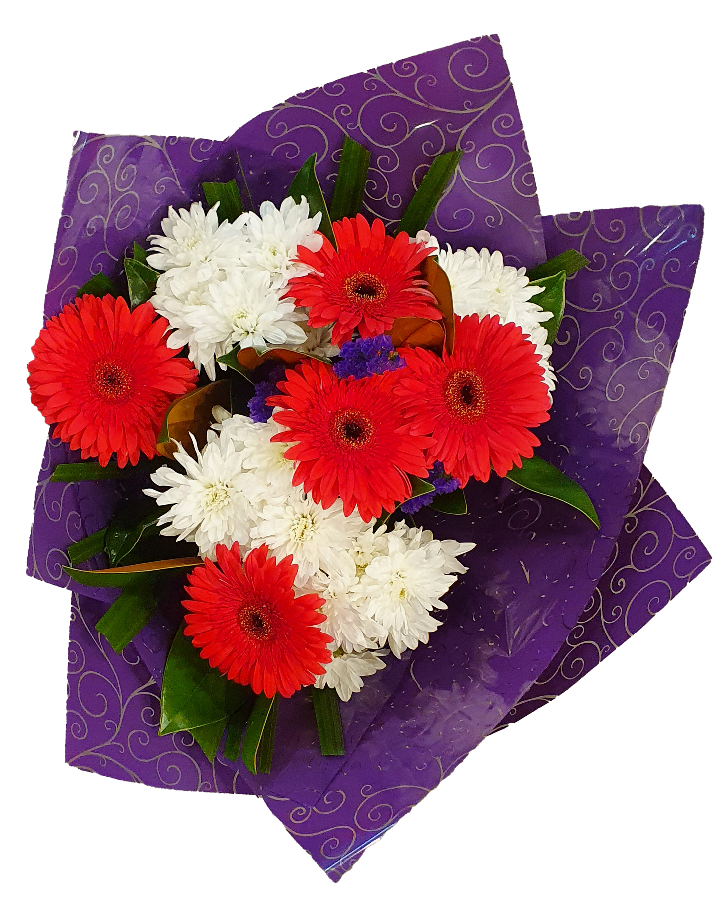 Elegant bouquet - Gerbera & assorted mix of seasonal flowers