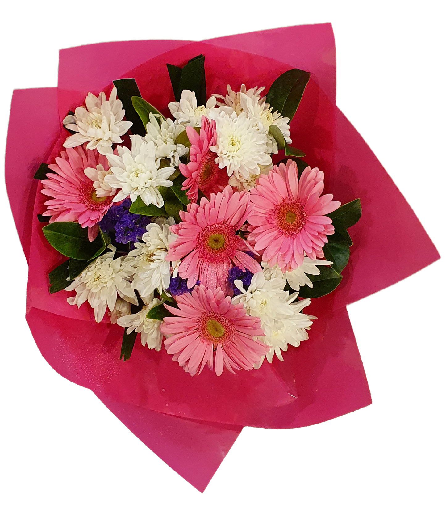 Elegant bouquet - Gerbera & assorted mix of seasonal flowers